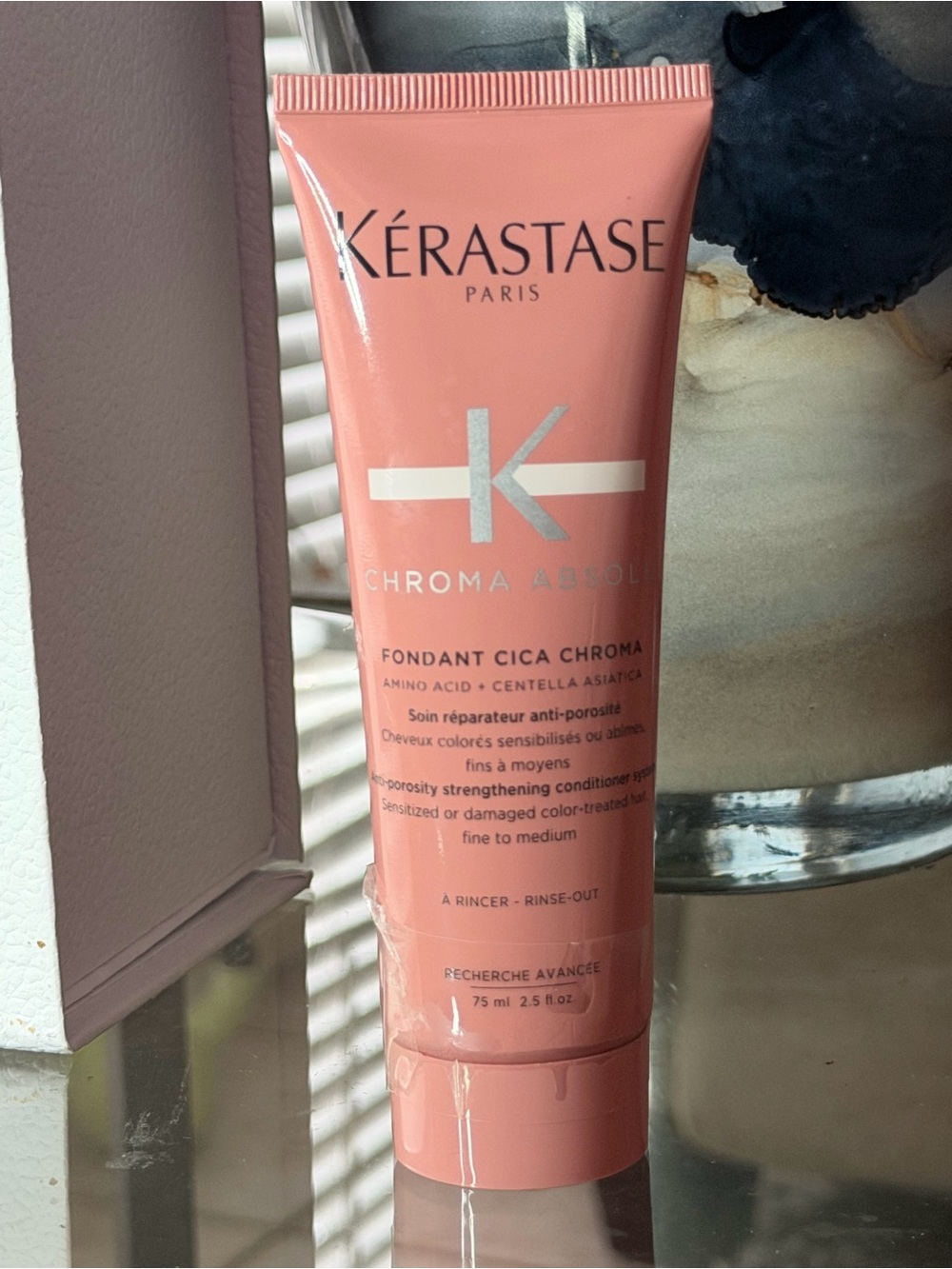 Kérastase Chroma Absolu Pink Hair Conditioner 75ml New
